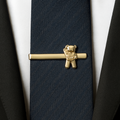 Gold Finish Teddy Tie Bar
