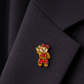 TLC Lady Teddy Pin