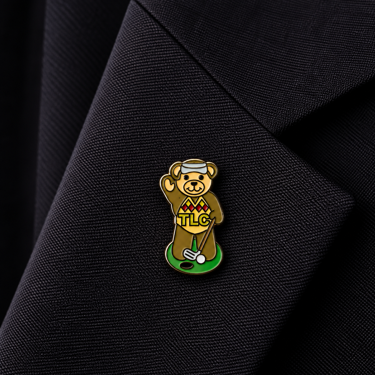 TLC Golf Teddy Pin (Alternative)