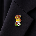 TLC Football Teddy Pin