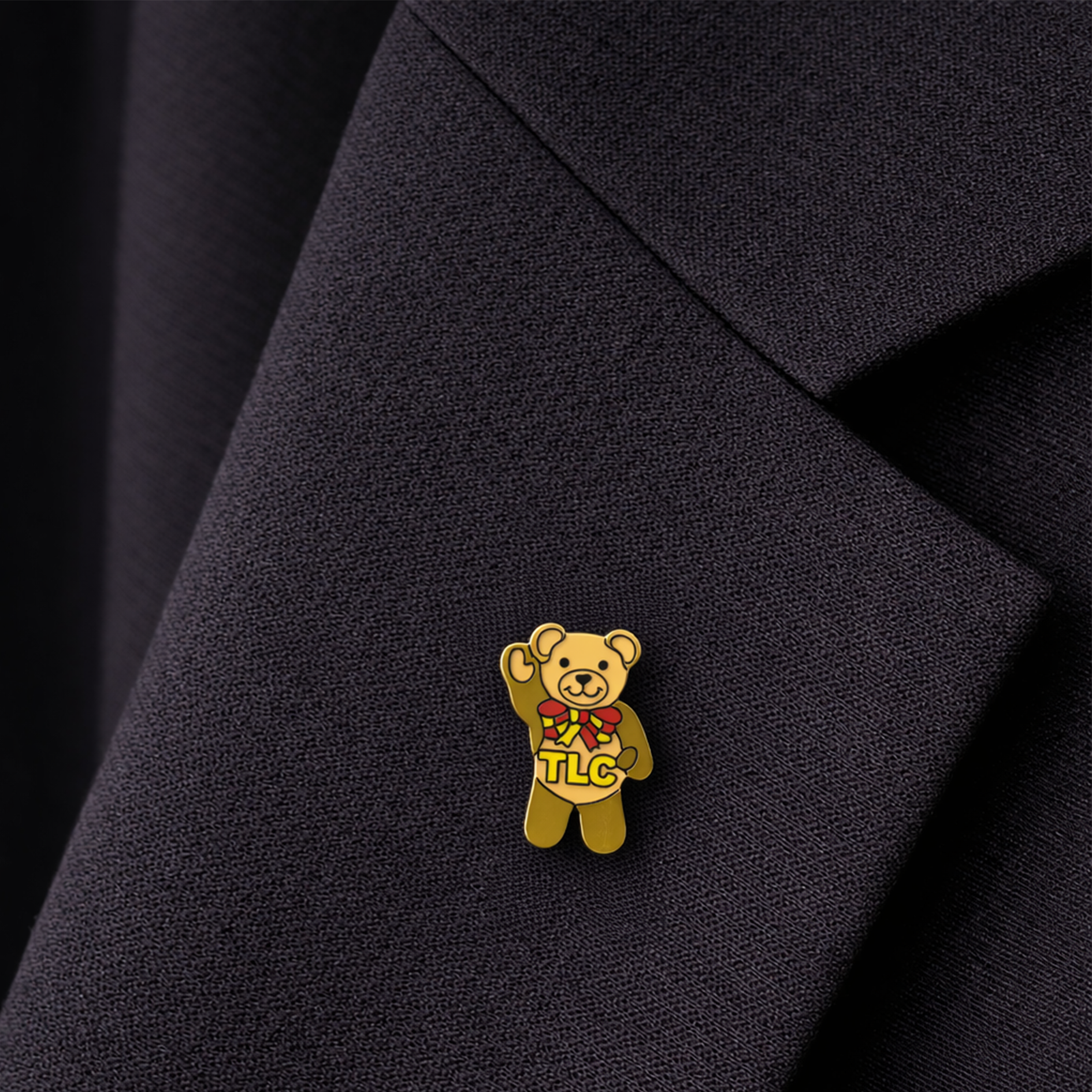 TLC Teddy Pin